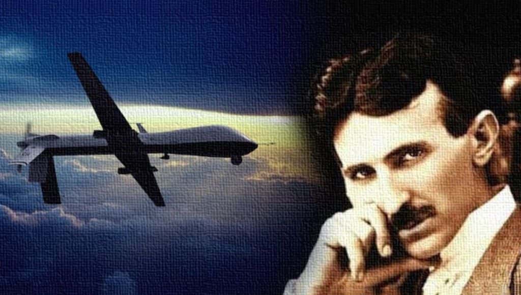 نيكولا تيسلا واختراعه للطائرات بدون طيار