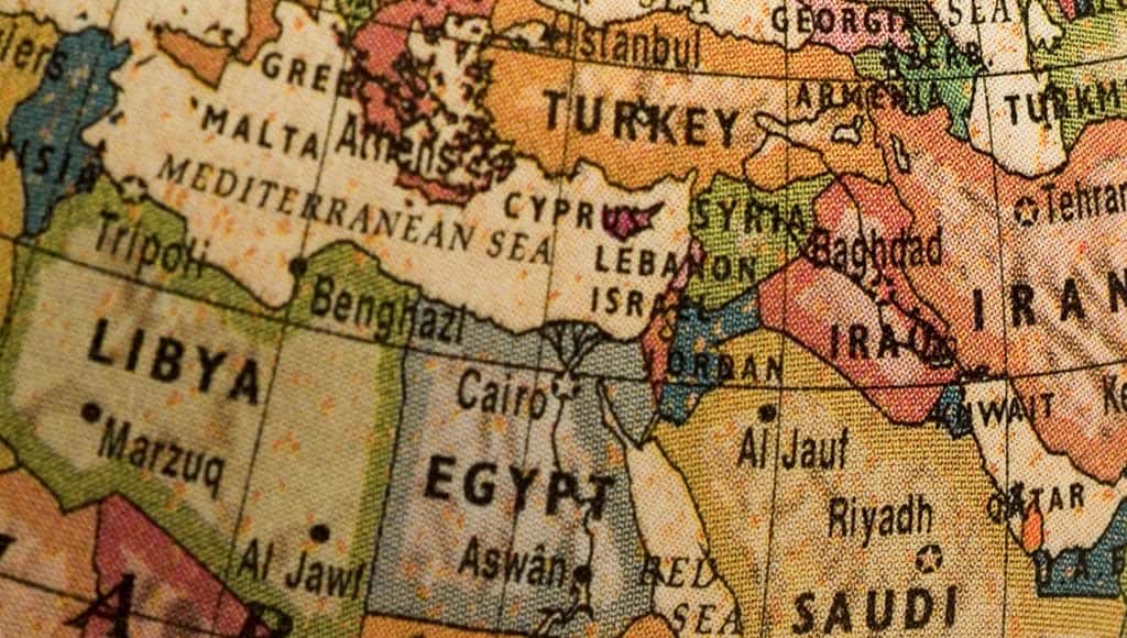 الإستعمار الأوروبي للمنطقة العربية