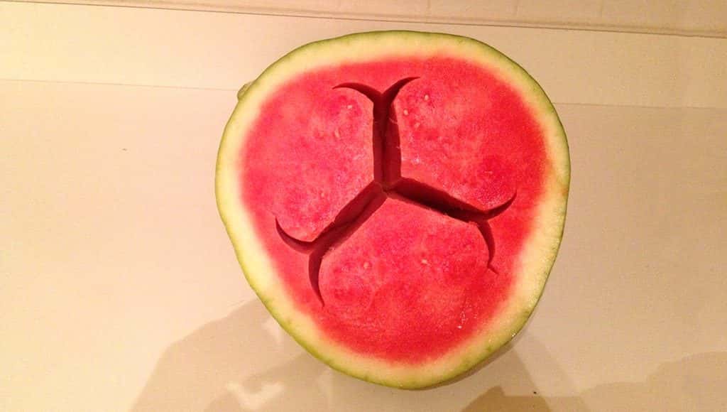ظاهرة اللّب الأجوف في البطيخ الأحمر