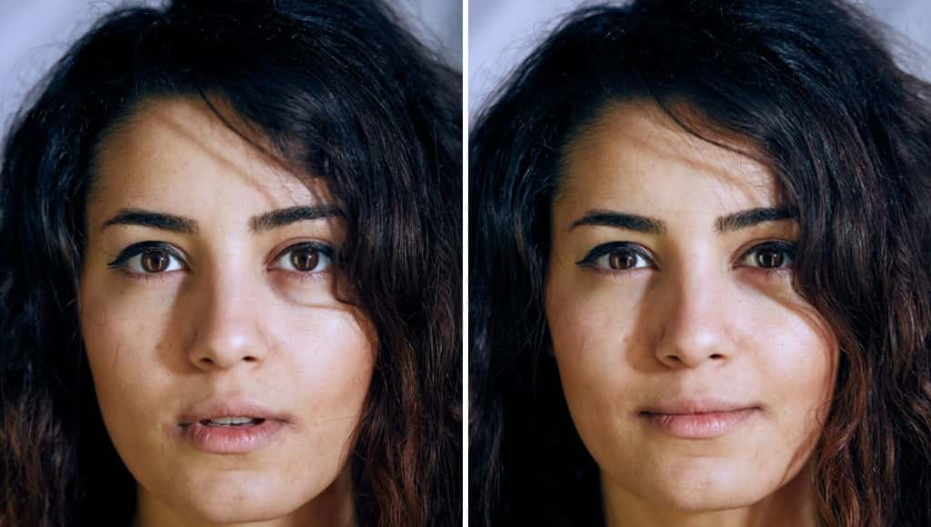 سلسلة صور مذهلة تبرز كيف تتغير تعابير أوجه الأشخاص عندما يتم تصويرهم بملابسهم ثم بدونها