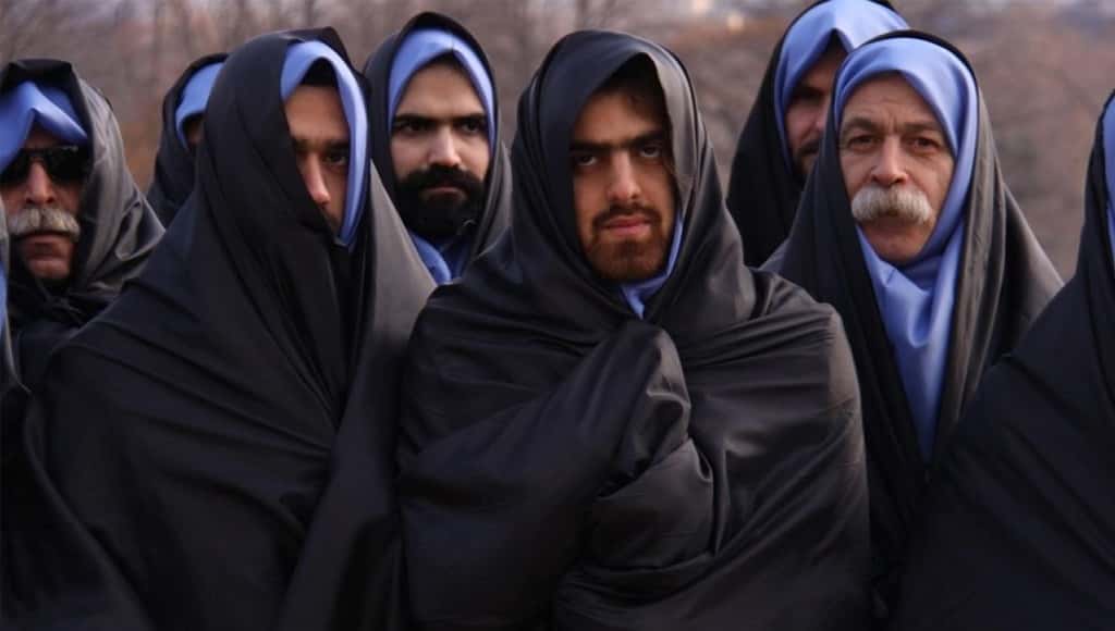 رجال محجبون
