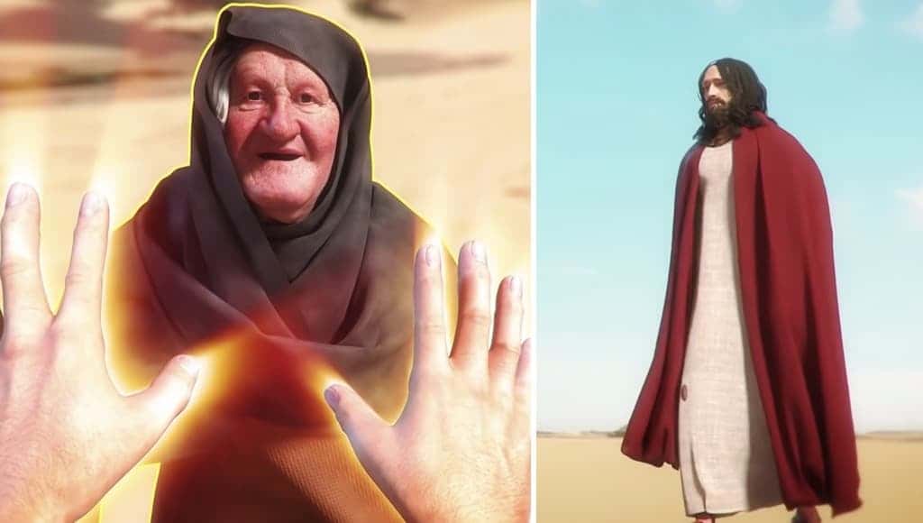 لعبة فيديو مثيرة للجدل تتيح لك التحكم بشخصية المسيح، وتنفيذ المعجزات وشفاء الناس