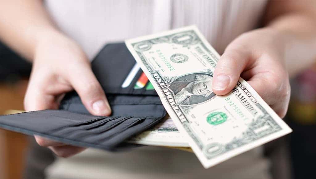 ورقة نقدية من فئة واحد دولار