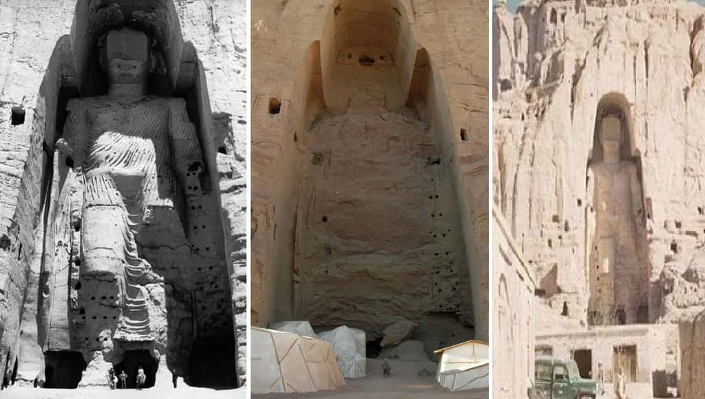 تماثيل بوذا في أفغانستان.