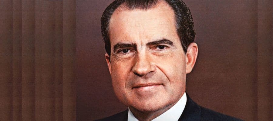الرئيس الأمريكي ريتشارد نيكسون