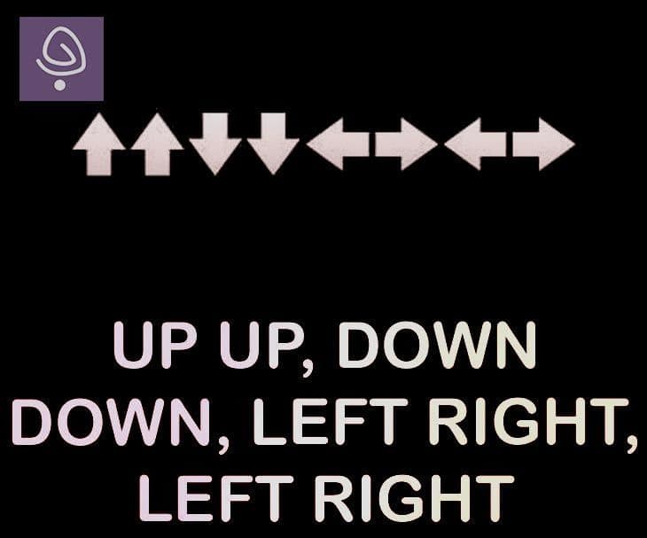 Up up down down left right left right