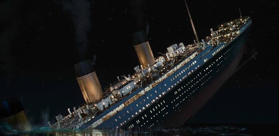 خطأ فيلم تايتانك