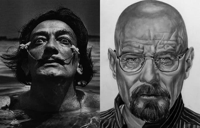 تتشابه شخصية دالي مع شخصية Walter White