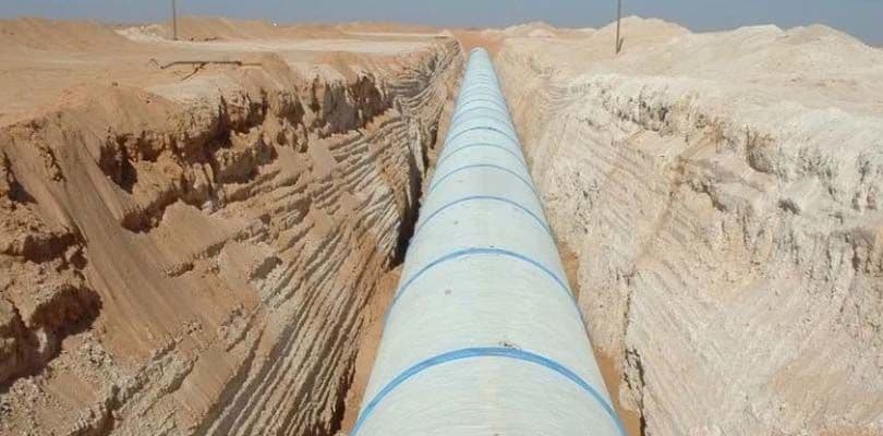 أكبر شبكة قنوات مائية في العالم في ليبيا
