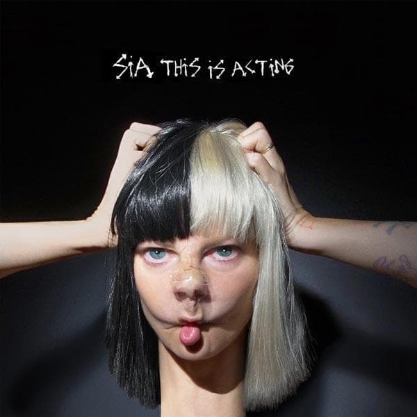 غلاف ألبوم سيا السابع بعنوان ”This is Acting“