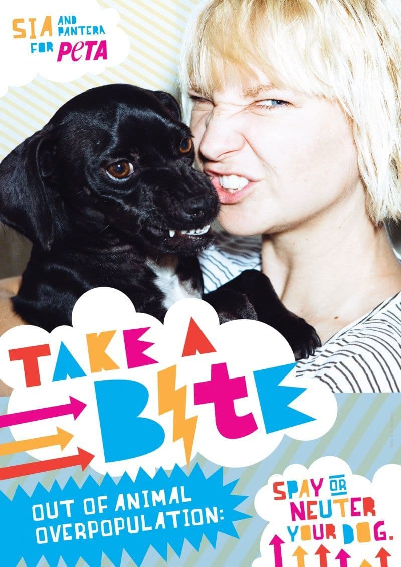 إعلان سيا لصالح شركة PETA Asia-Pacific