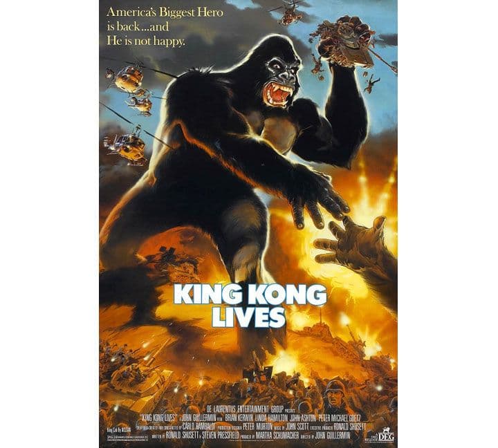 فيلم King Kong Lives سنة 1986