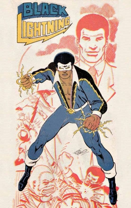 الشخصية الكرتونية Black Lightning (البرق الأسود)