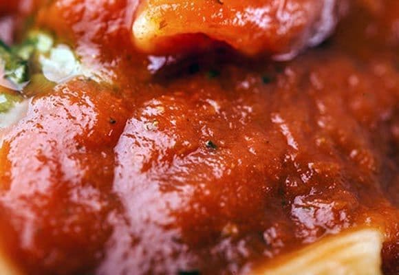 صلصلة البندورة (الطماطم)