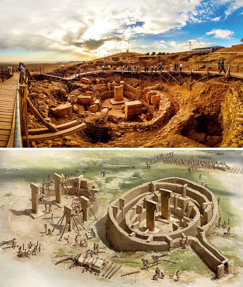 صرح (كوبكلي تبه) Göbekli Tepe الغامض