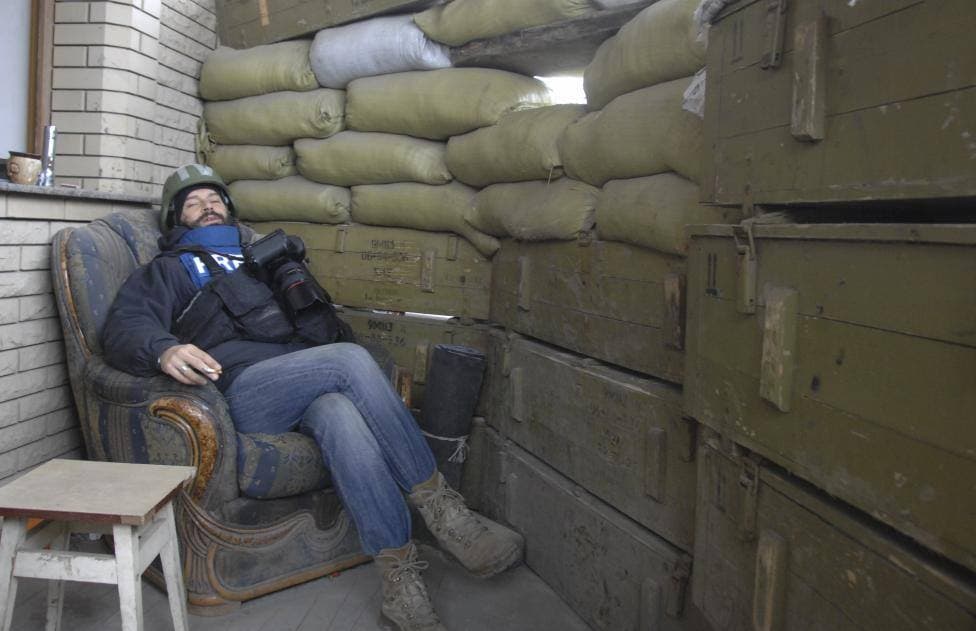 اخر صورة للمصور الصحفي ”سيرجي نيكولايف“