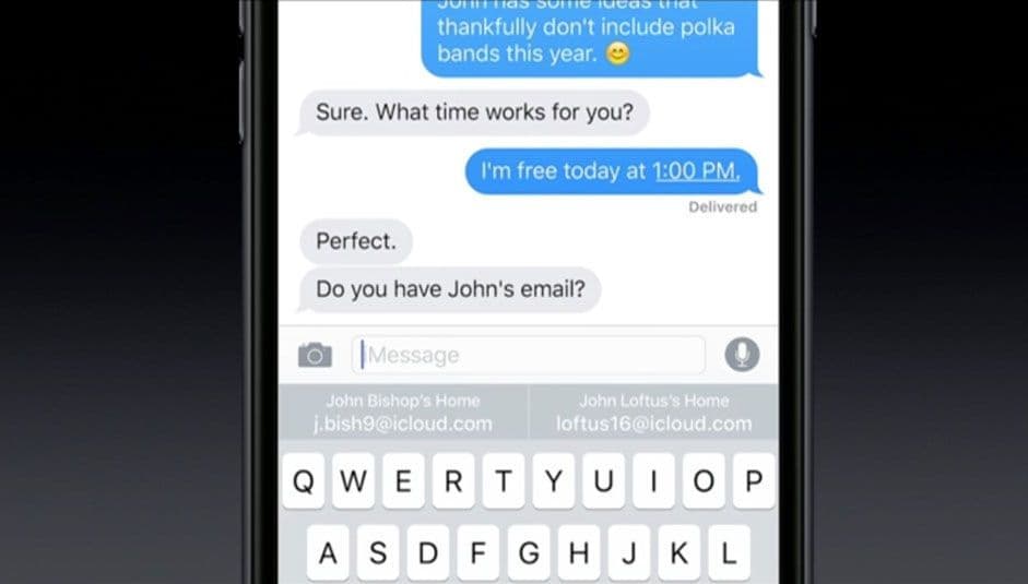كيبورد ”iOS“ في هواتف Apple الذي يقترح عليك ردود تنبؤية