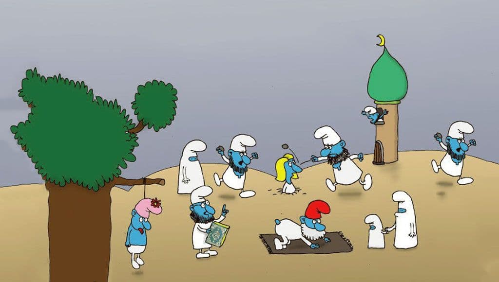 السنافر المسلمين
