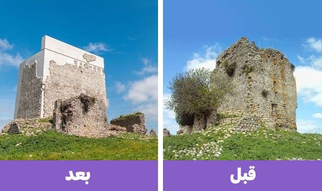 إعادة بناء حصن قلعة ”ماتريرا“ بإسبانيا
