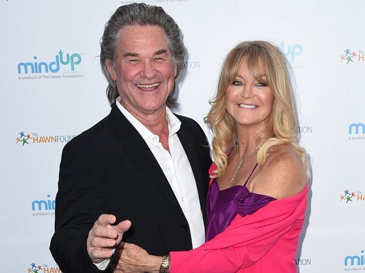 الثنائي Goldie Hawn وKurt Russell