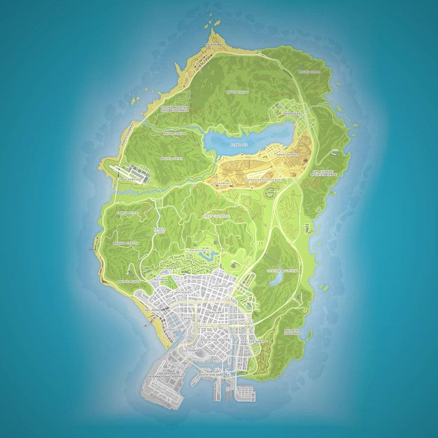 خريطة ”GTA 5“