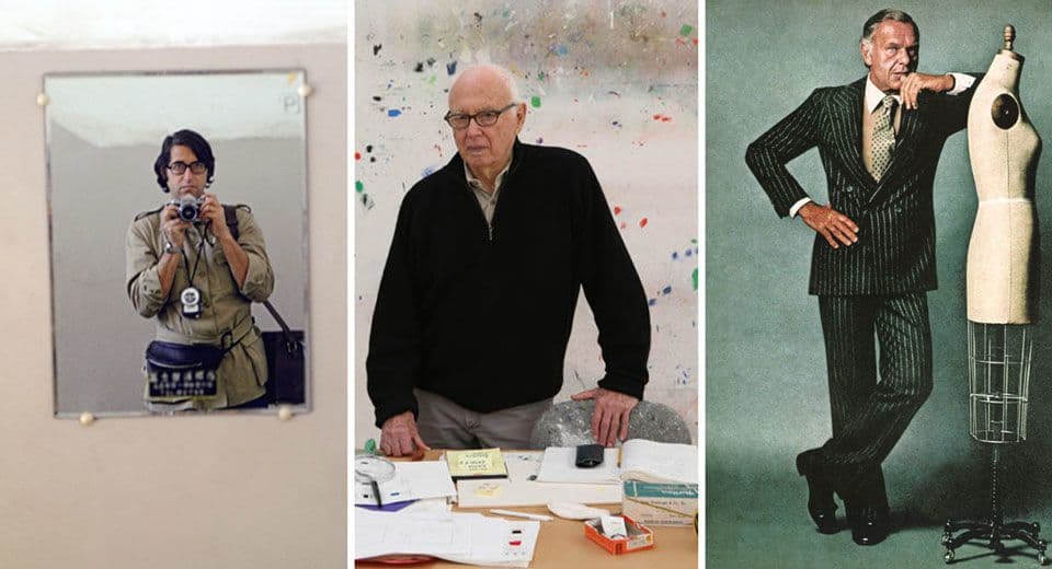 مصمم الأزياء Bill Blass والرسام Ellsworth Kelly والمصور الفوتوغرافي Arthur Kanofsky