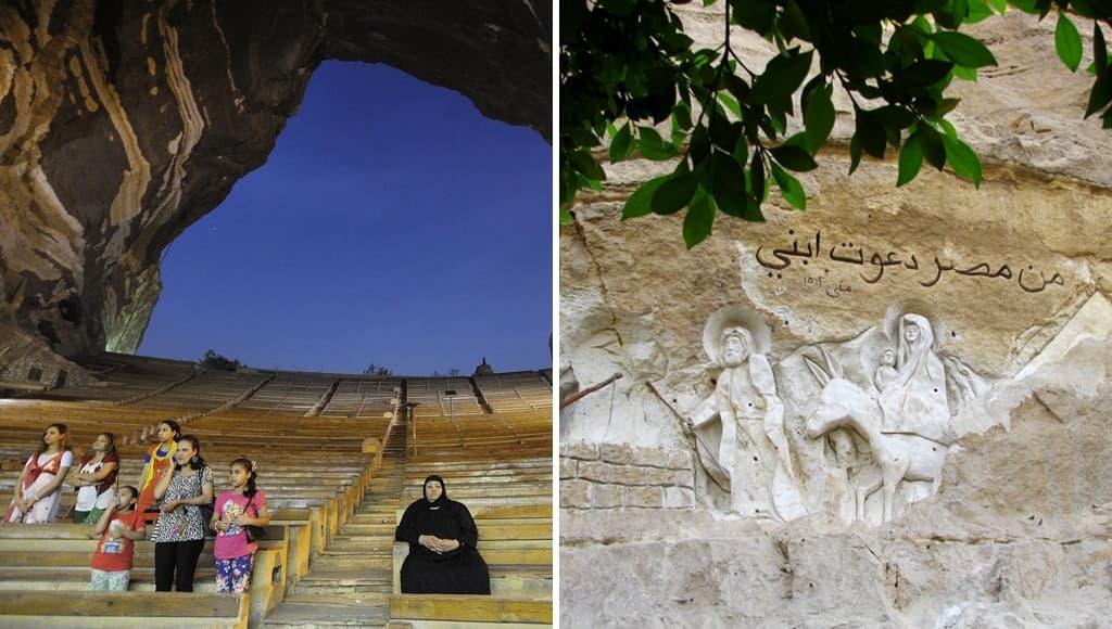 صورة كنيسة الزبالين في مصر