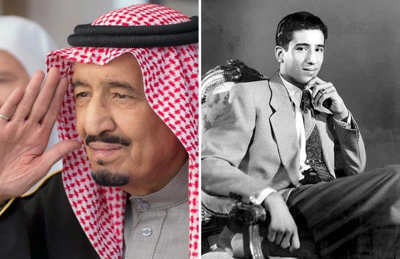 الملك السعودي (سلمان) في سن التاسعة عشر