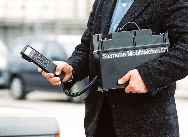 أول هاتف Siemens