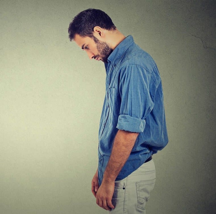 شخص مكتئب، متلازمة القضيب الصغير