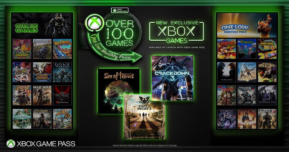 خدمة الـXbox Pass