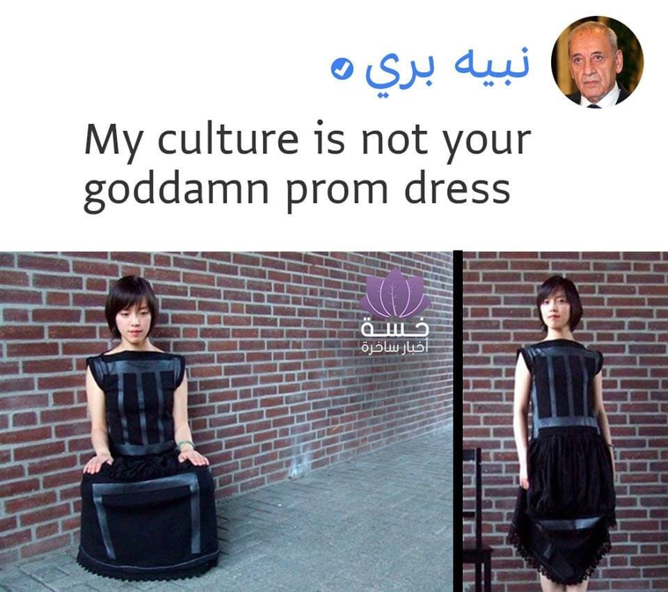 نبيه بري: "ثقافتي ليست ثوب حفلة تخرجك اللعين"