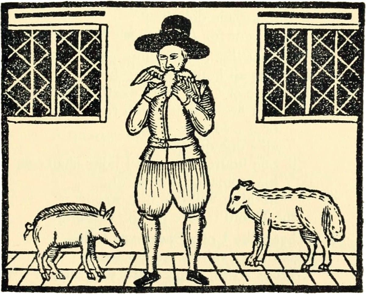 رسم تمثيلي يرجع إلى عام 1630 يبين ظاهرة ”النهم“ التي كان يعاني منها (تارار). والشخص الذي يقف في الصورة هو (نيكولاس وود) الذي كان يلقب بـ”أعظم ملتهم طعام في مدينة كينت“. لم يجد المؤرخون أي صورة حقيقية لـ(تارار).