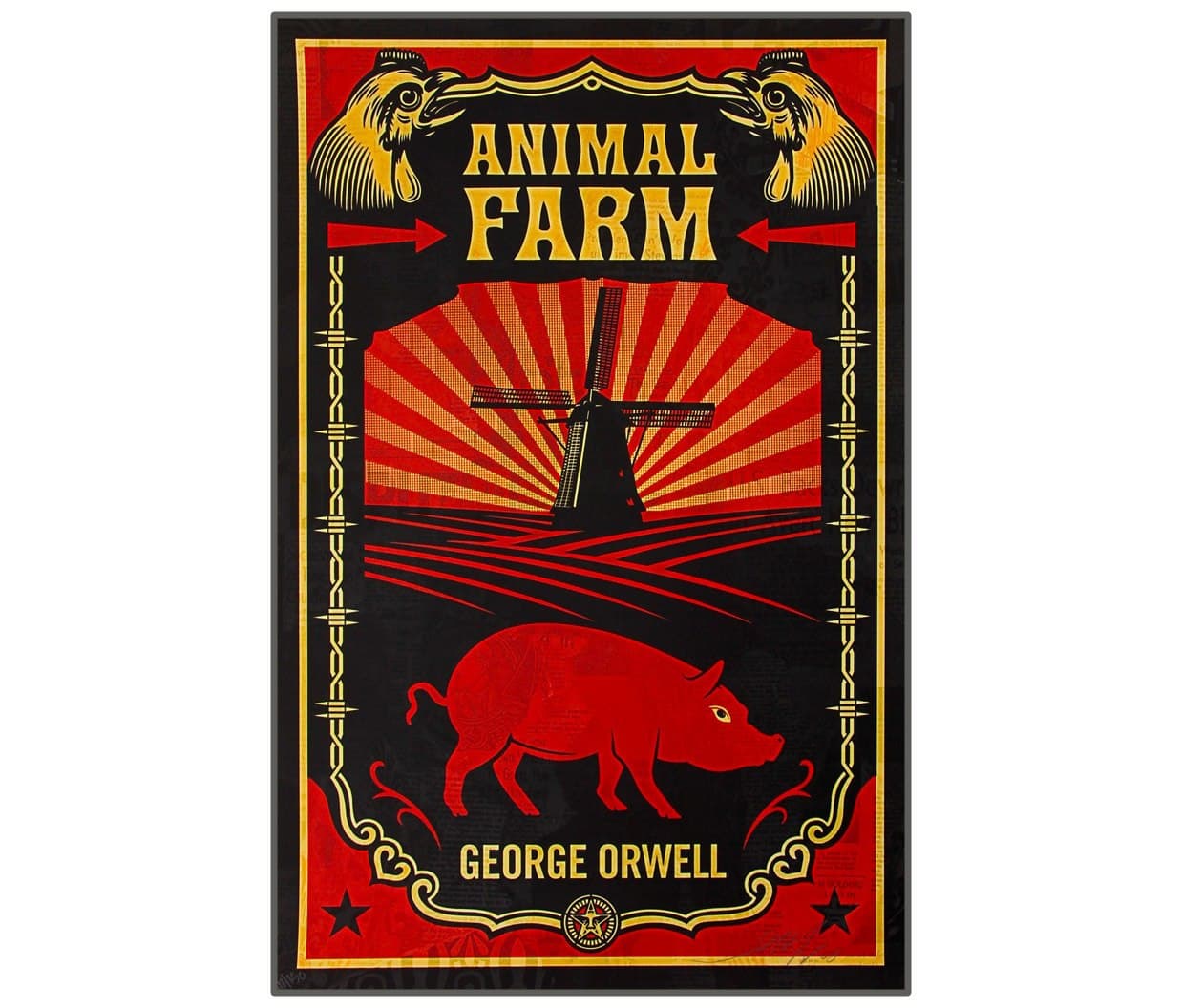 رواية Animal Farm للكاتب George Orwell