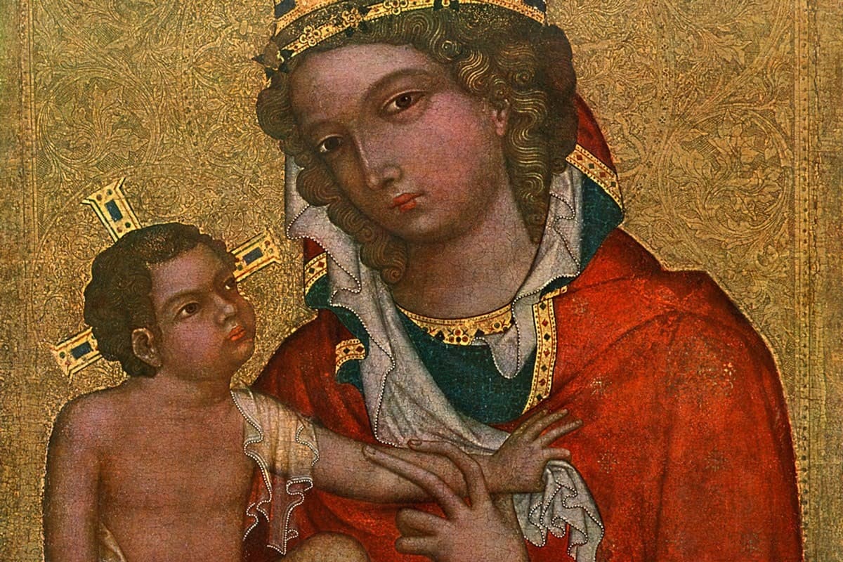 لوحة «عذراء فيفيري» عام 1350 -