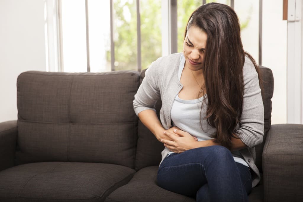 أعراض تشبه حدوث الدورة الشهرية 