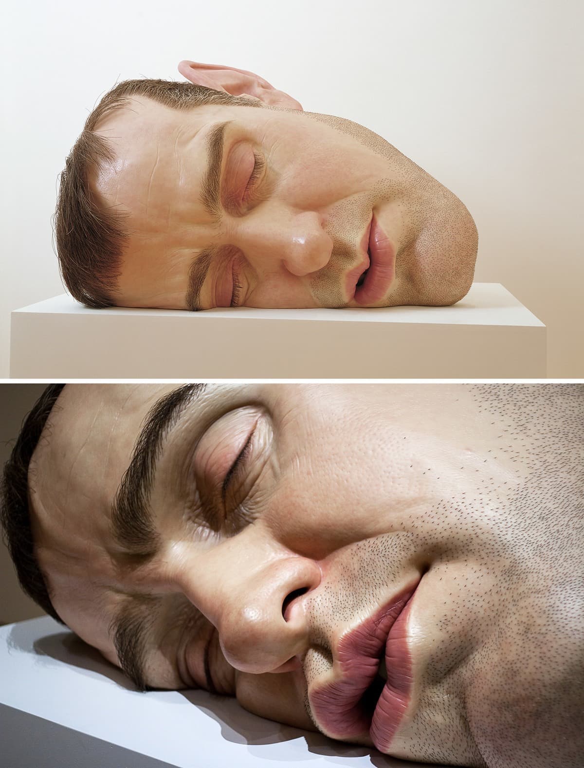 منحوتة Mask II «القناع 2» في عام 2002