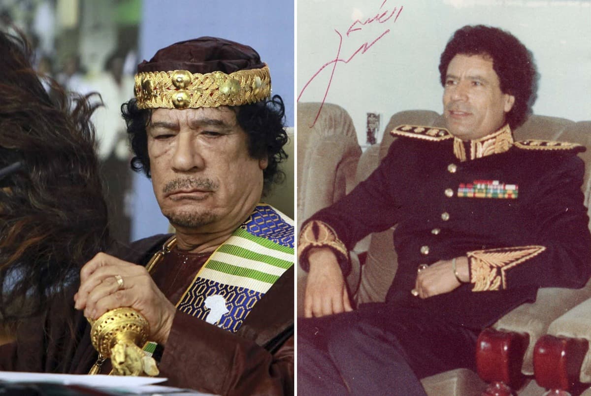 معمر القذافي
