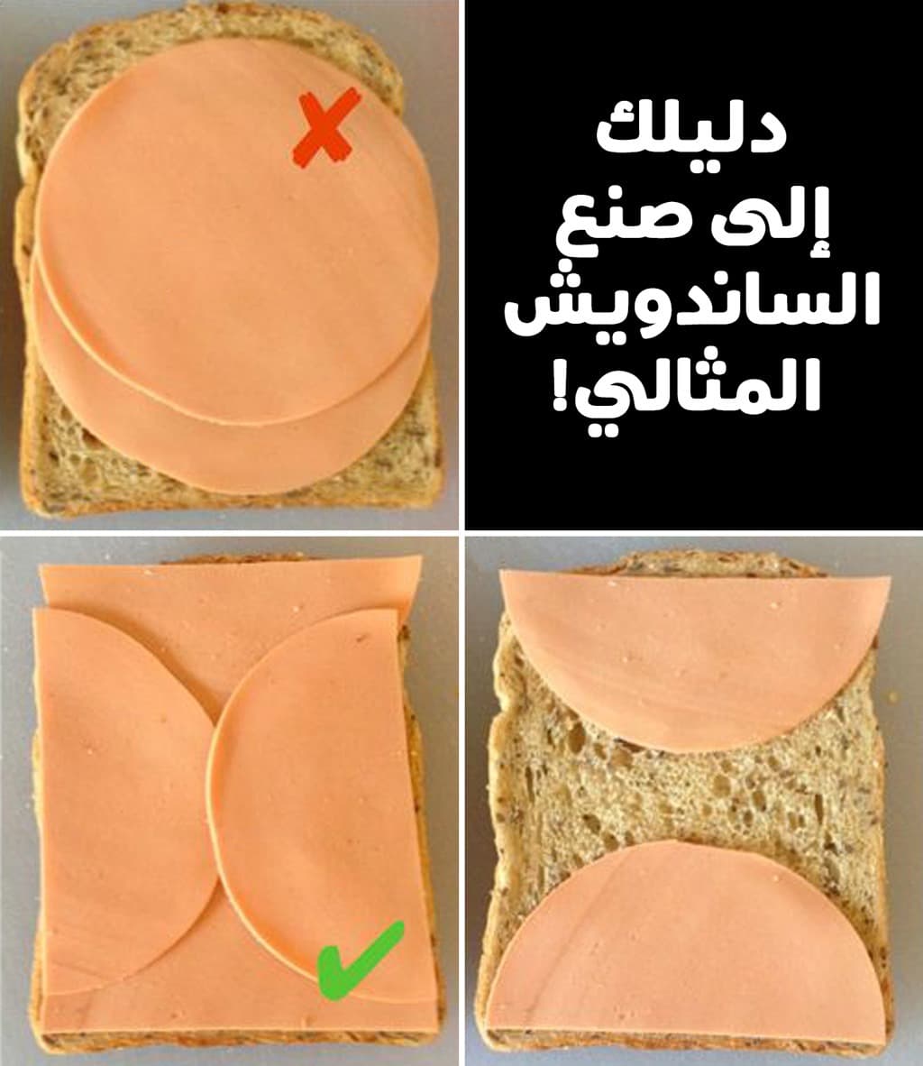 دليلك إلى صنع الساندويش المثالي!