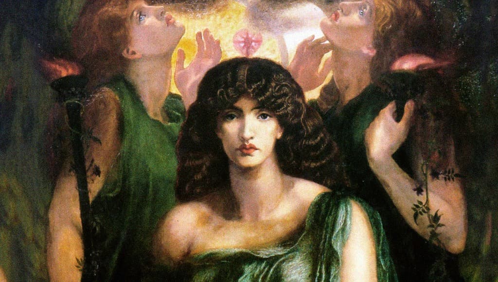 عشتروت ألهة الحب والجمال لدى الفنيقيين - رسم روزيتي