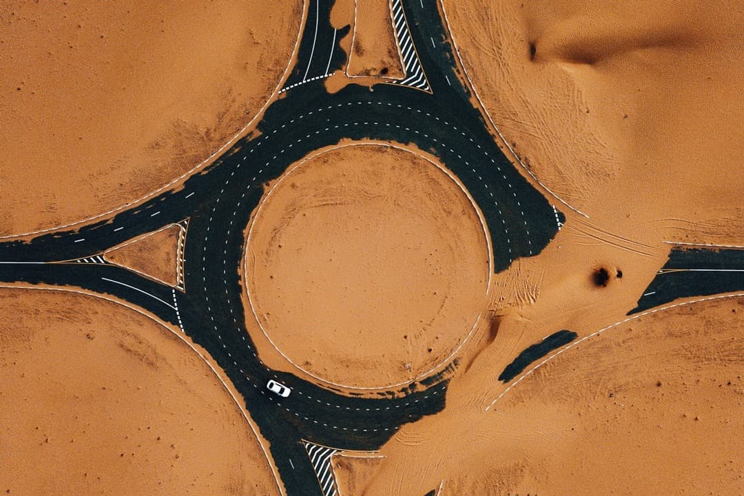 طريق نصف الصحراء