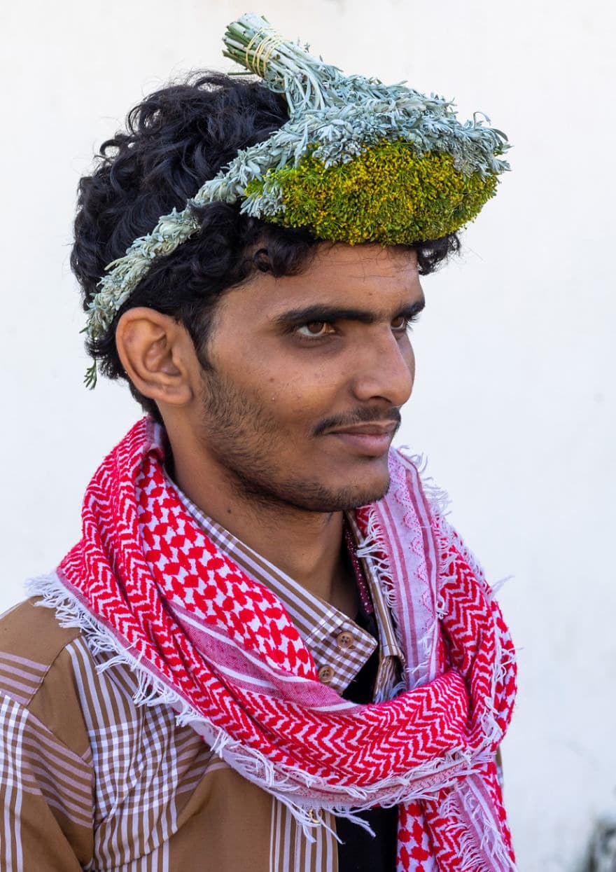 رجال الزهور في السعودية