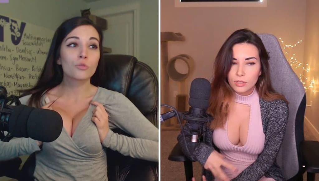 شخصية (ألينيتي) اليوتيوبية في أحد فيديوهاتها. صورة: Alinity/YT