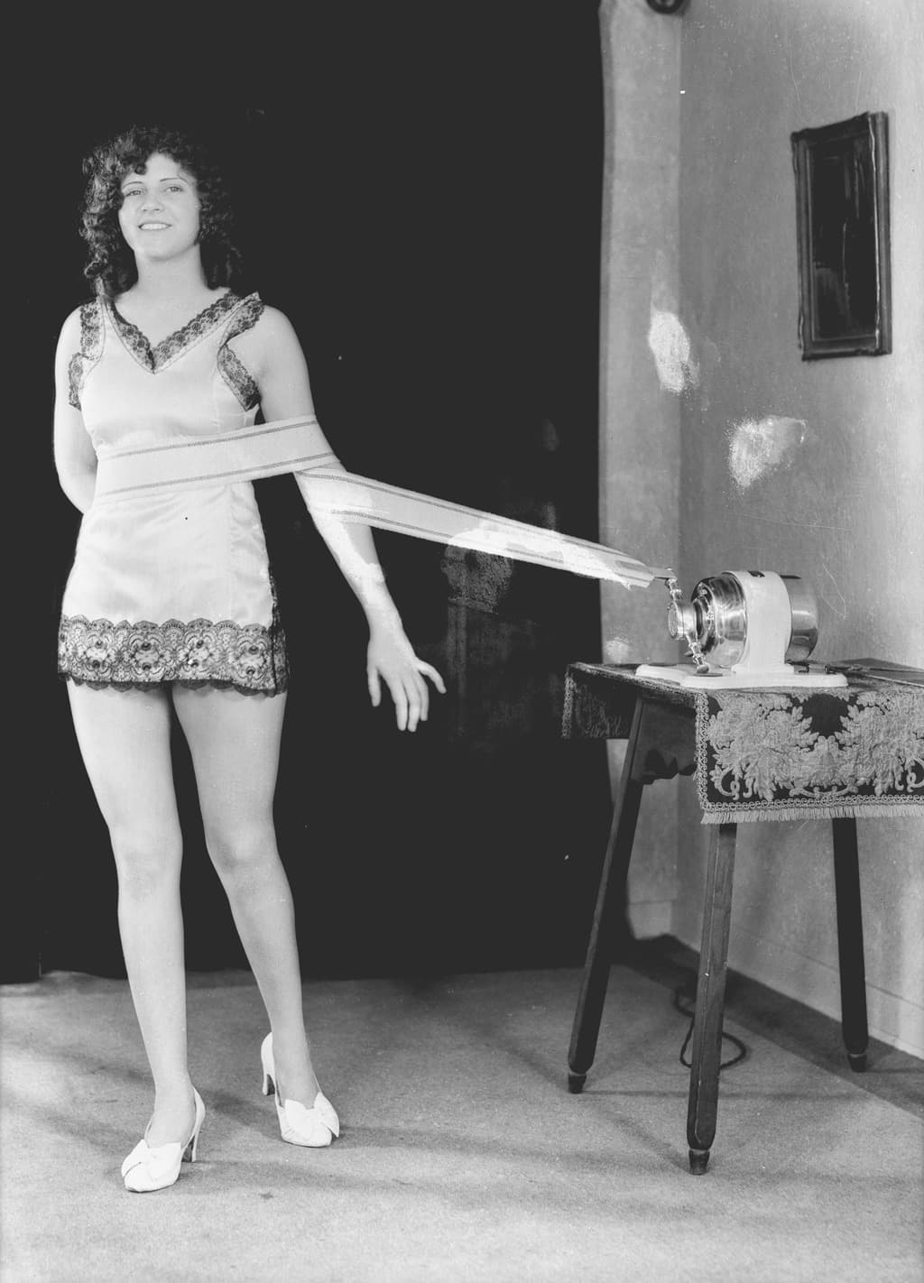 حزام هزاز في عام 1929. صورة: University of Southern California/Getty Images