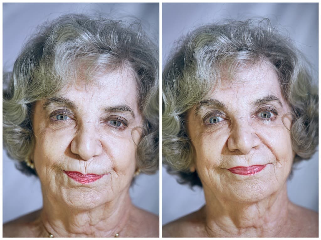 صورة امرأة مسنّة