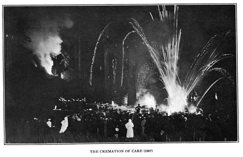 ”ترميد الحرص“ The Cremation of Care: