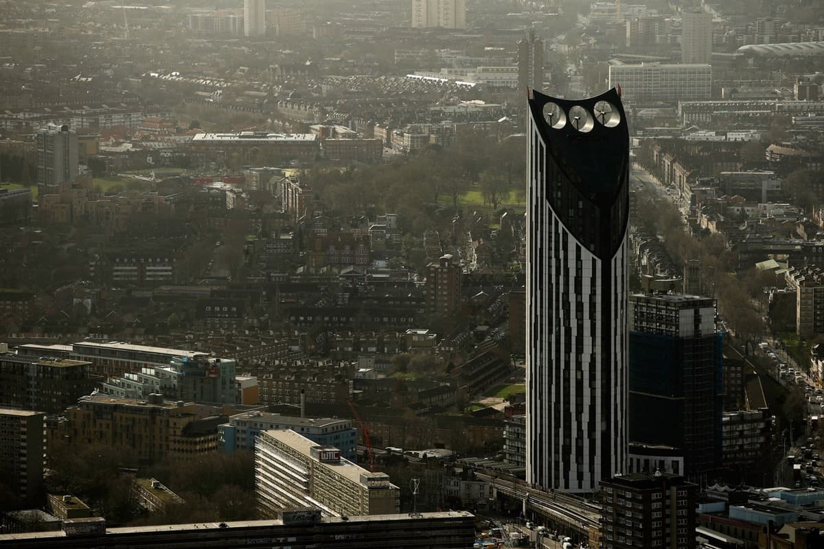 مبنى ستراتا Strata. صورة: Matthew Lloyd/Getty Images