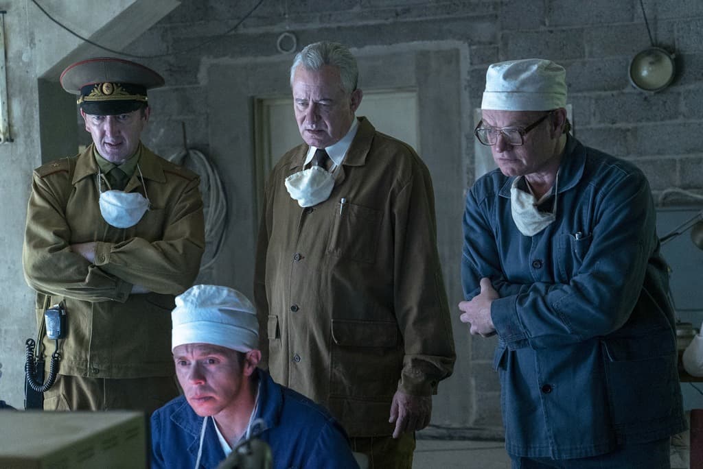 مشهد من مسلسل Chernobyl