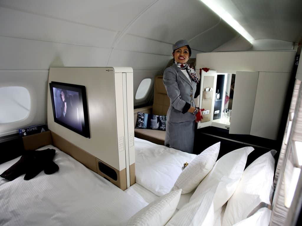 داخل طائرة آيرباص A 380