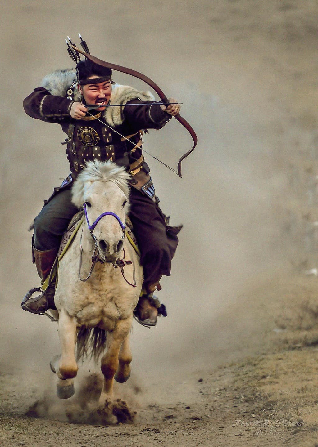 فارس من المغول